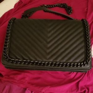 Black handbag
